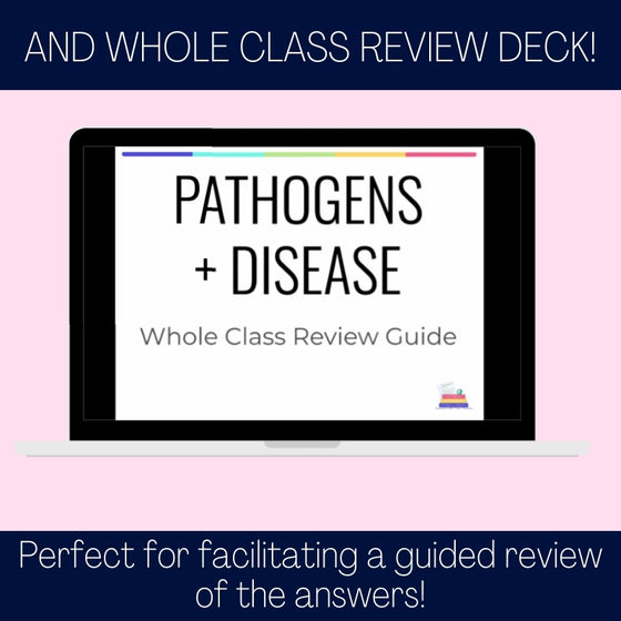 Review Guide - Pathogens and Disease