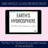 Review Guide - Earth's Hydrosphere