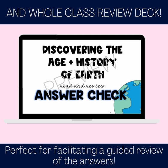 Read + Review - Discovering the Age and History of Earth