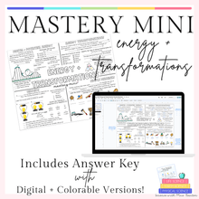  Mastery Mini - Energy and Transformations