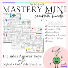  Mastery Mini Bundle - 7th Grade Science
