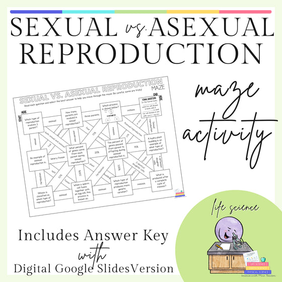 Maze - Sexual vs. Asexual Reproduction