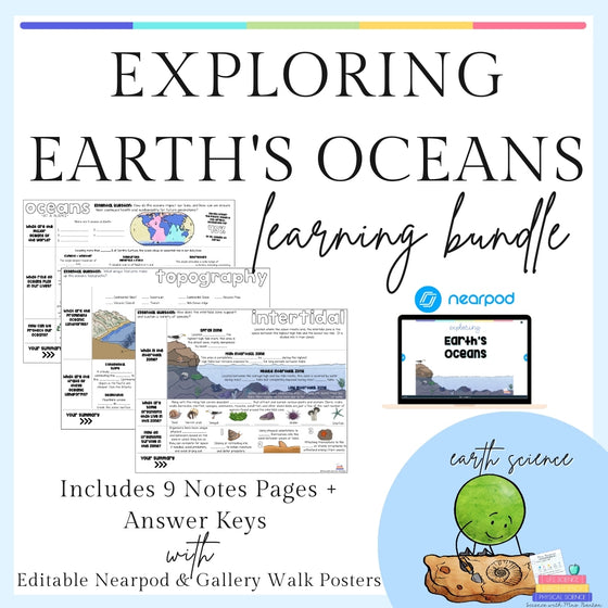 Exploring Earth's Oceans Learning Bundle